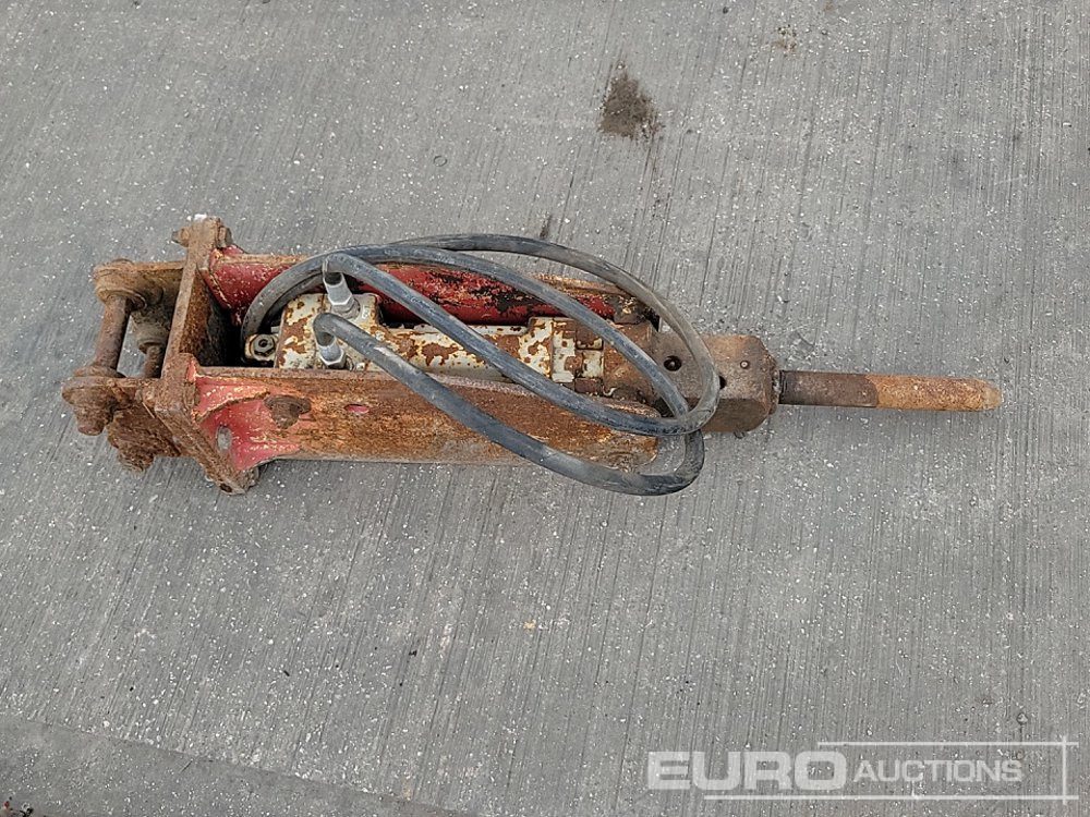 Hidraulinis kūjis Hydraulic Breaker 30mm Pin to suit Mini Excavator: foto 6