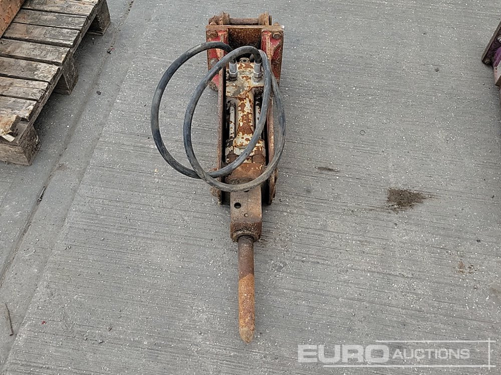 Hidraulinis kūjis Hydraulic Breaker 30mm Pin to suit Mini Excavator: foto 8