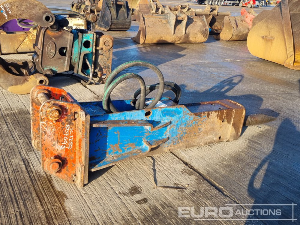 Hydraulic Breaker 60mm Pin to suit 10 Ton Excavator - Hidraulinis kūjis: foto 5 Hydraulic Breaker 60mm Pin to suit 10 Ton Excavator - Hidraulinis kūjis: foto 5