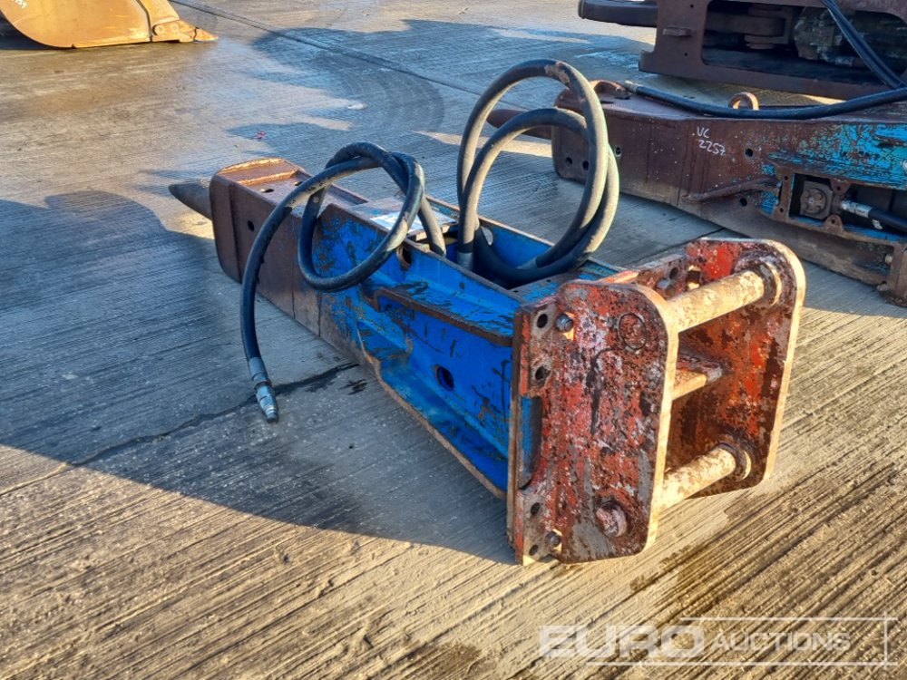 Hydraulic Breaker 60mm Pin to suit 10 Ton Excavator - Hidraulinis kūjis: foto 3 Hydraulic Breaker 60mm Pin to suit 10 Ton Excavator - Hidraulinis kūjis: foto 3