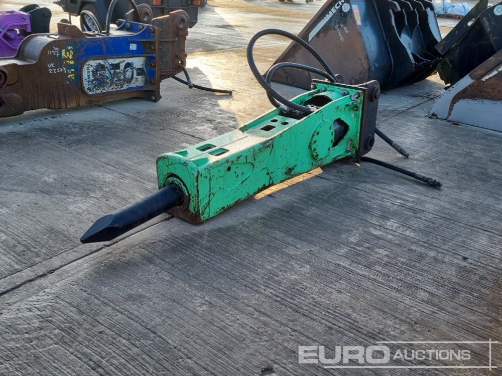 Hydraulic Breaker 65mm Pin to suit 13 Ton Excavator - Hidraulinis kūjis: foto 1 Hydraulic Breaker 65mm Pin to suit 13 Ton Excavator - Hidraulinis kūjis: foto 1