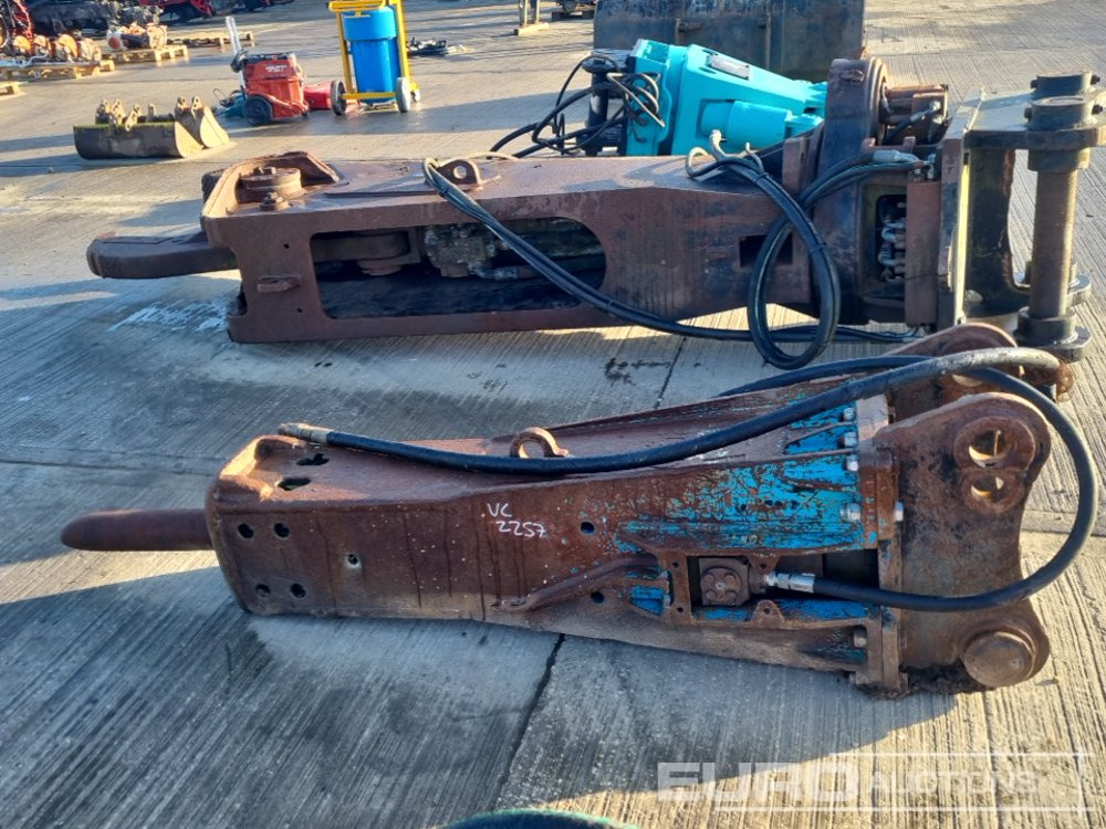 Hydraulic Breaker 80mm Pin to suit 20 Ton Excavator - Hidraulinis kūjis: foto 2 Hydraulic Breaker 80mm Pin to suit 20 Ton Excavator - Hidraulinis kūjis: foto 2