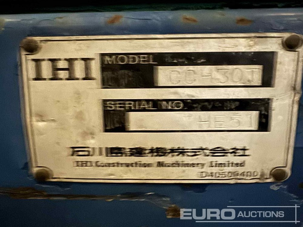 Mini kranas IHI CCH30T: foto 7 Mini kranas IHI CCH30T: foto 7