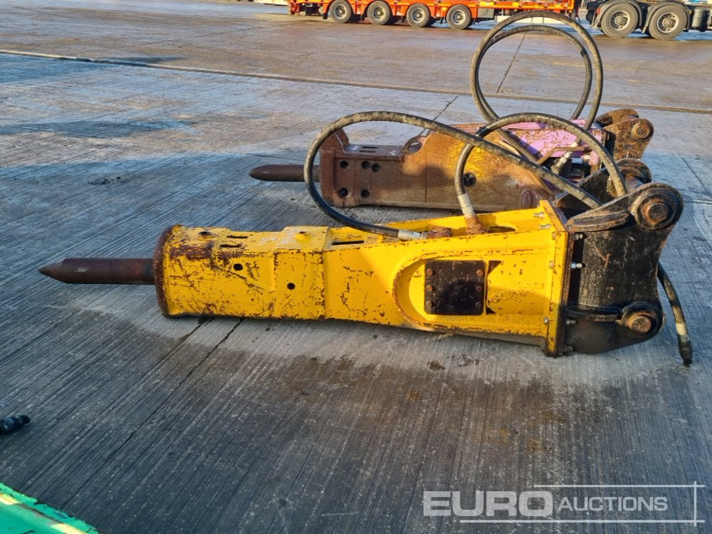 Indeco Hydraulic Breaker 80mm Pin to suit 20 Ton Excavator - Hidraulinis kūjis: foto 2 Indeco Hydraulic Breaker 80mm Pin to suit 20 Ton Excavator - Hidraulinis kūjis: foto 2
