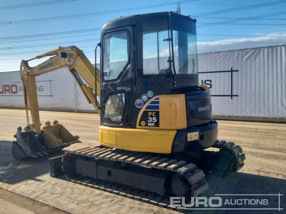 Komatsu PC35MR-2 - Mini ekskavatorius: foto 3 Komatsu PC35MR-2 - Mini ekskavatorius: foto 3