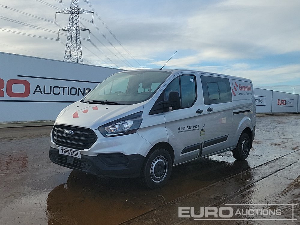 2019 Ford Transit Custom - Komercinis automobilis: foto 1 2019 Ford Transit Custom - Komercinis automobilis: foto 1
