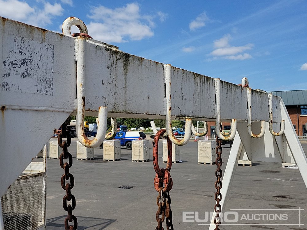 Krovimo technika Lifting Chains Storage Rack, Steel Tool Chest: foto 11