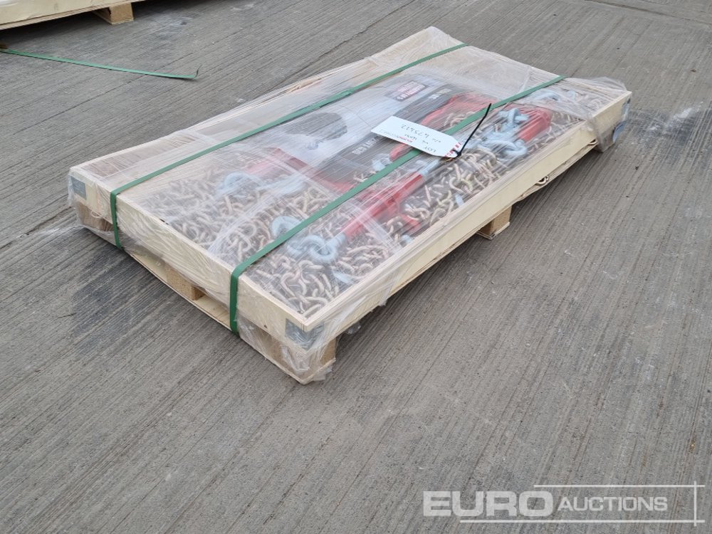 Unused 2025 9200LBS Rachet Binder (5 of), 3/8" 20' G70 Chain (10 of) - Krovimo technika: foto 3 Unused 2025 9200LBS Rachet Binder (5 of), 3/8" 20' G70 Chain (10 of) - Krovimo technika: foto 3
