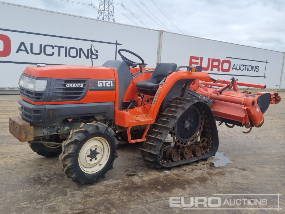 Kubota GT21 - Mini traktorius: foto 1 Kubota GT21 - Mini traktorius: foto 1