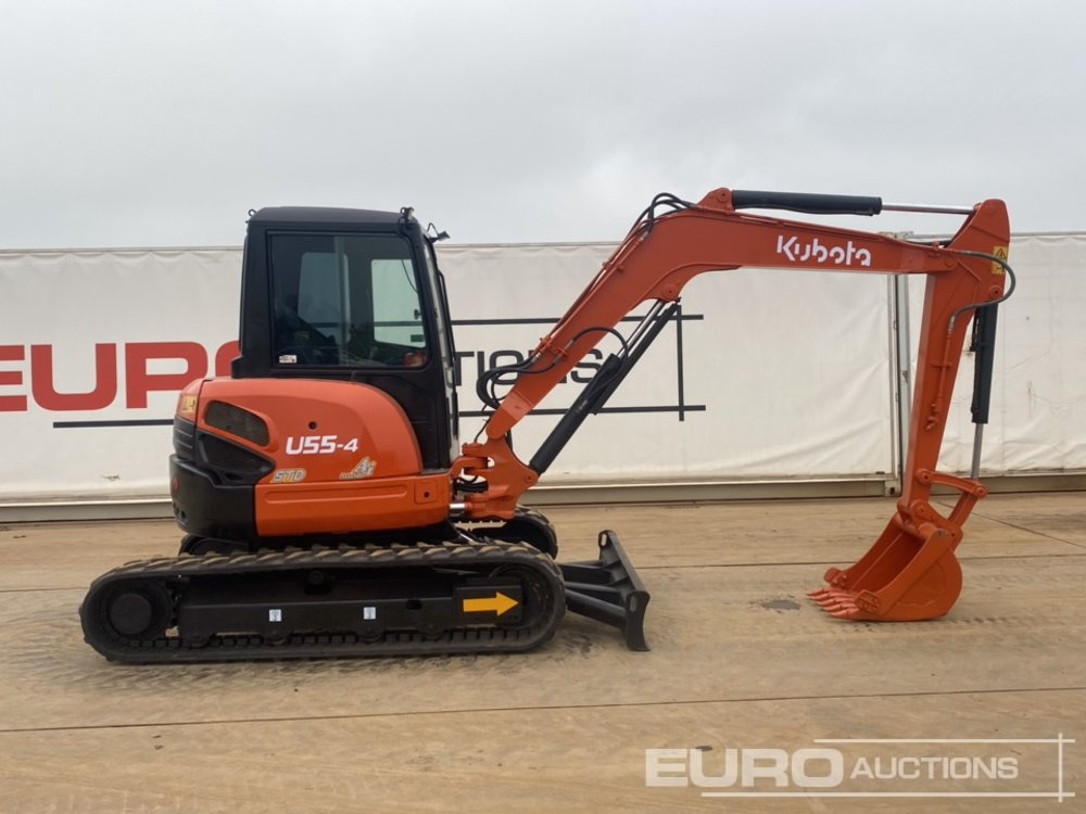 Mini ekskavatorius Kubota U55-4: foto 47