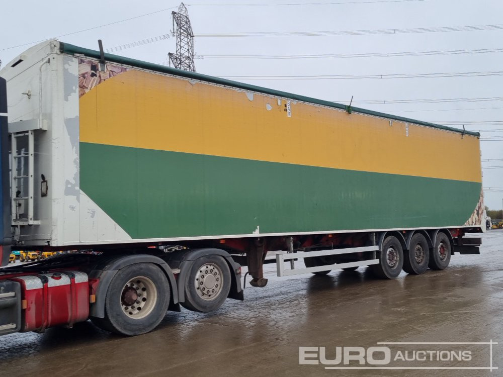 Legras Tri Axle Walking Floor Trailer, Easy Sheet - Su slankiojanciomis grindimis puspriekabė: foto 1 Legras Tri Axle Walking Floor Trailer, Easy Sheet - Su slankiojanciomis grindimis puspriekabė: foto 1