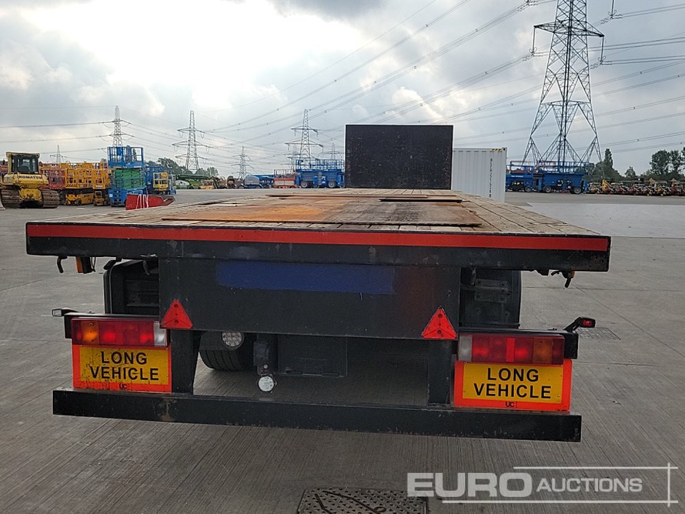 M&G Tri Axle Flatbed Trailer, Twist Locks - Platforminė/ Bortinė puspriekabė: foto 4 M&G Tri Axle Flatbed Trailer, Twist Locks - Platforminė/ Bortinė puspriekabė: foto 4