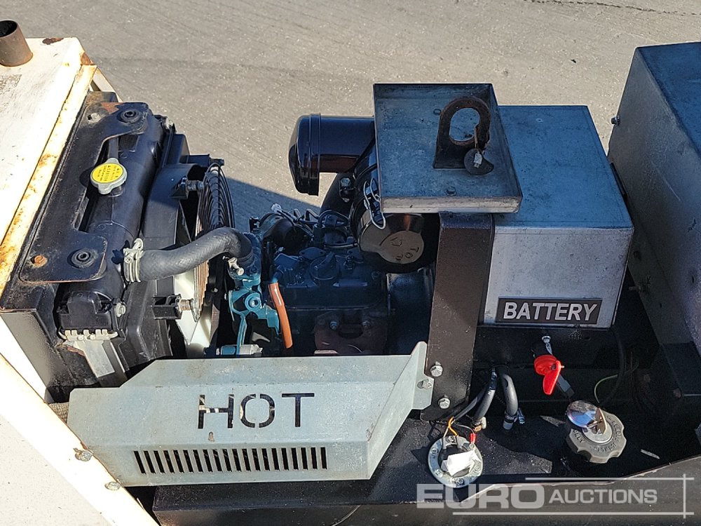 Elektrinis generatorius MHM 6kVA Generator, Kubota Engine: foto 15