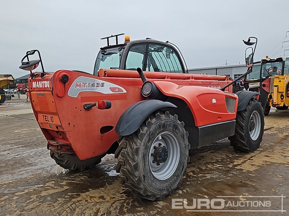 Manitou MT1436 - Teleskopinis krautuvas: foto 5 Manitou MT1436 - Teleskopinis krautuvas: foto 5