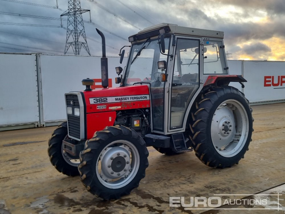 Massey Ferguson MF382 - Traktorius: foto 1 Massey Ferguson MF382 - Traktorius: foto 1