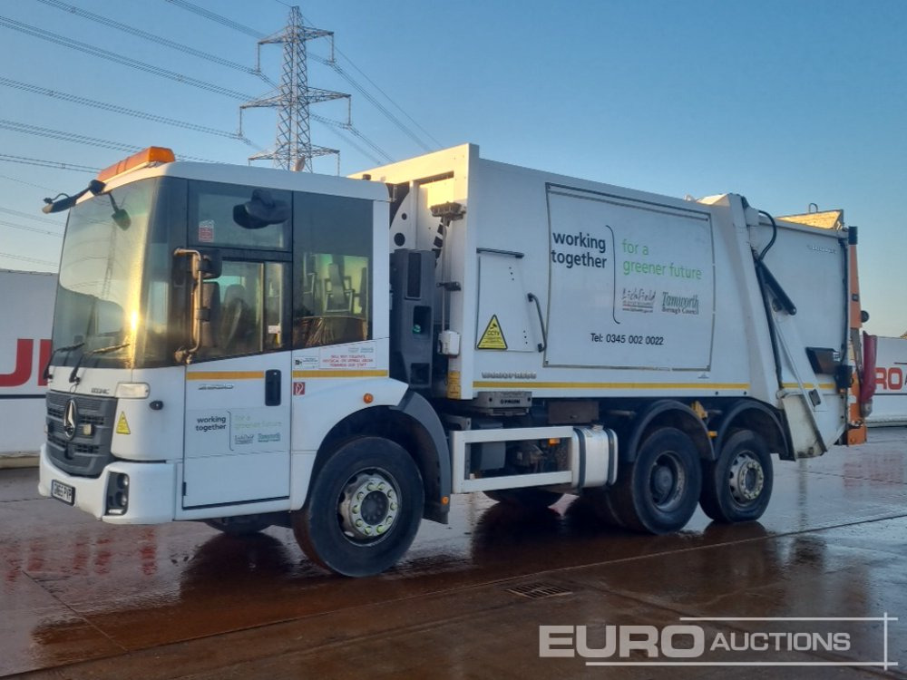 Mercedes 2630 - Šiukšliavežis: foto 1 Mercedes 2630 - Šiukšliavežis: foto 1