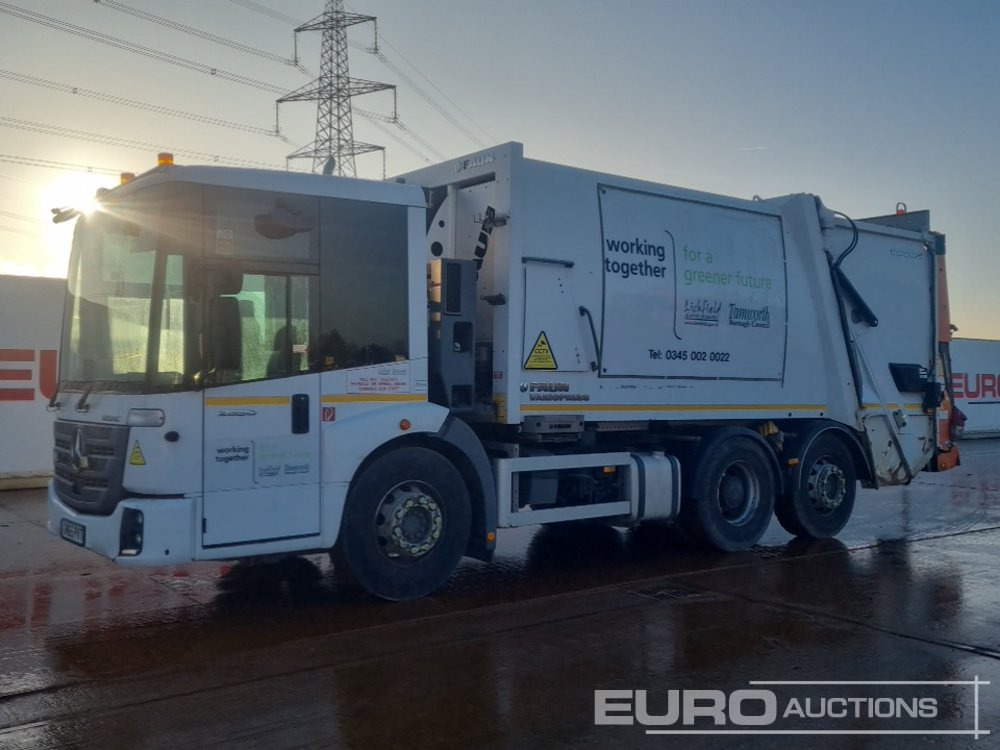 Mercedes 2630 - Šiukšliavežis: foto 1 Mercedes 2630 - Šiukšliavežis: foto 1