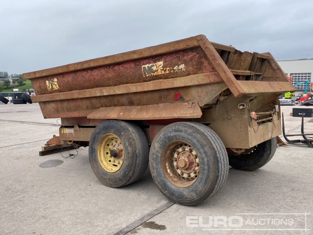 NC 14 Ton Twin Axle Dump Trailer, Sprung Drawbar, Tail Door - Traktorinė priekaba: foto 3 NC 14 Ton Twin Axle Dump Trailer, Sprung Drawbar, Tail Door - Traktorinė priekaba: foto 3
