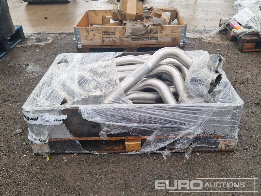 Pallet of Deutz Exhaust Pipe Work - Statybinė įranga: foto 2 Pallet of Deutz Exhaust Pipe Work - Statybinė įranga: foto 2
