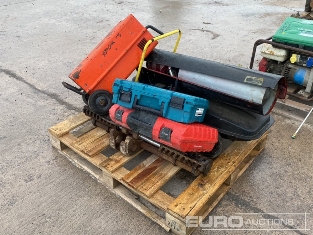 Pallet of Equipment - Statybinė įranga: foto 1 Pallet of Equipment - Statybinė įranga: foto 1