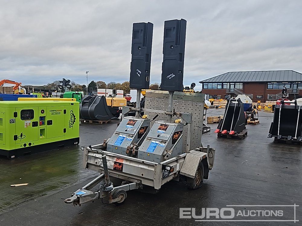 Pike Signals 0.75 Ton - Priekaba spec technikai: foto 1 Pike Signals 0.75 Ton - Priekaba spec technikai: foto 1