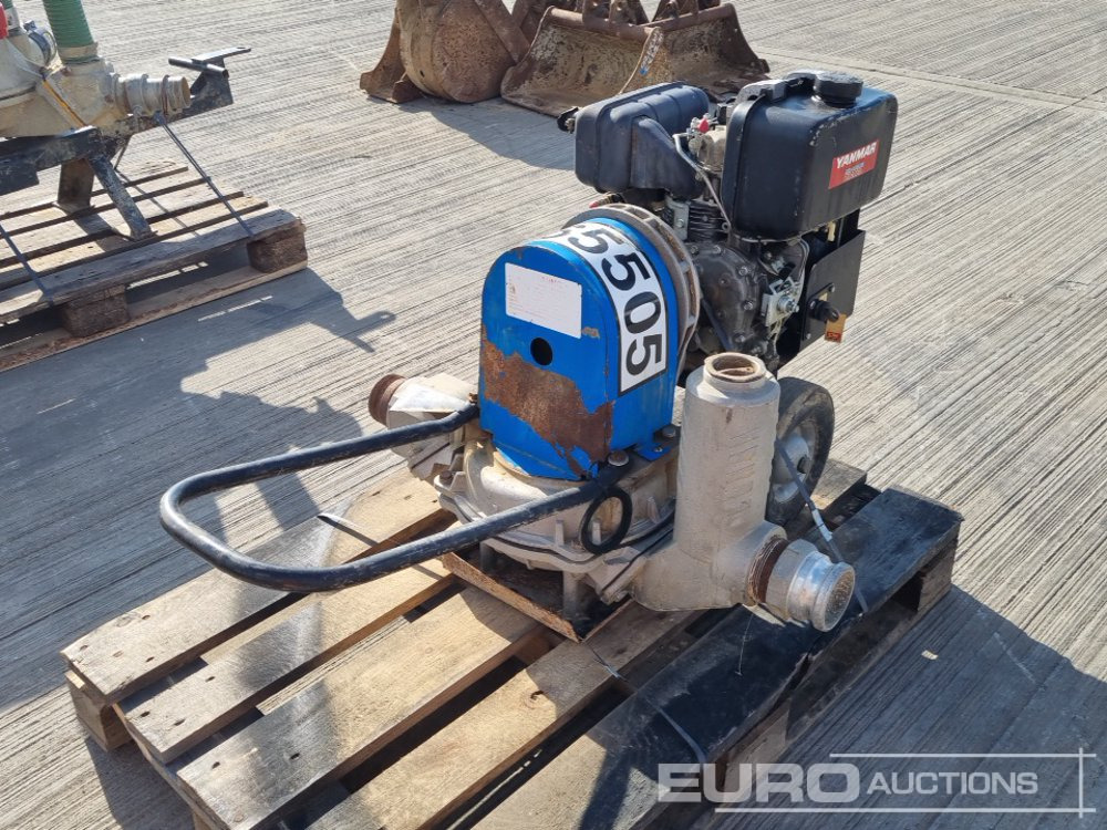 Portable 3" Water Pump, Yanmar Engine - Vandens siurblys: foto 5 Portable 3" Water Pump, Yanmar Engine - Vandens siurblys: foto 5