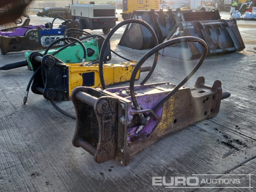 Prodem Hydraulic Breaker 80mm Pin to suit 20 Ton Excavator - Hidraulinis kūjis: foto 5 Prodem Hydraulic Breaker 80mm Pin to suit 20 Ton Excavator - Hidraulinis kūjis: foto 5