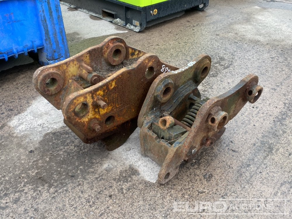 Quick Hitch 45/50mm Pin to suit 4-8 Ton Excavator (2 of) - Greita jungtis: foto 1 Quick Hitch 45/50mm Pin to suit 4-8 Ton Excavator (2 of) - Greita jungtis: foto 1