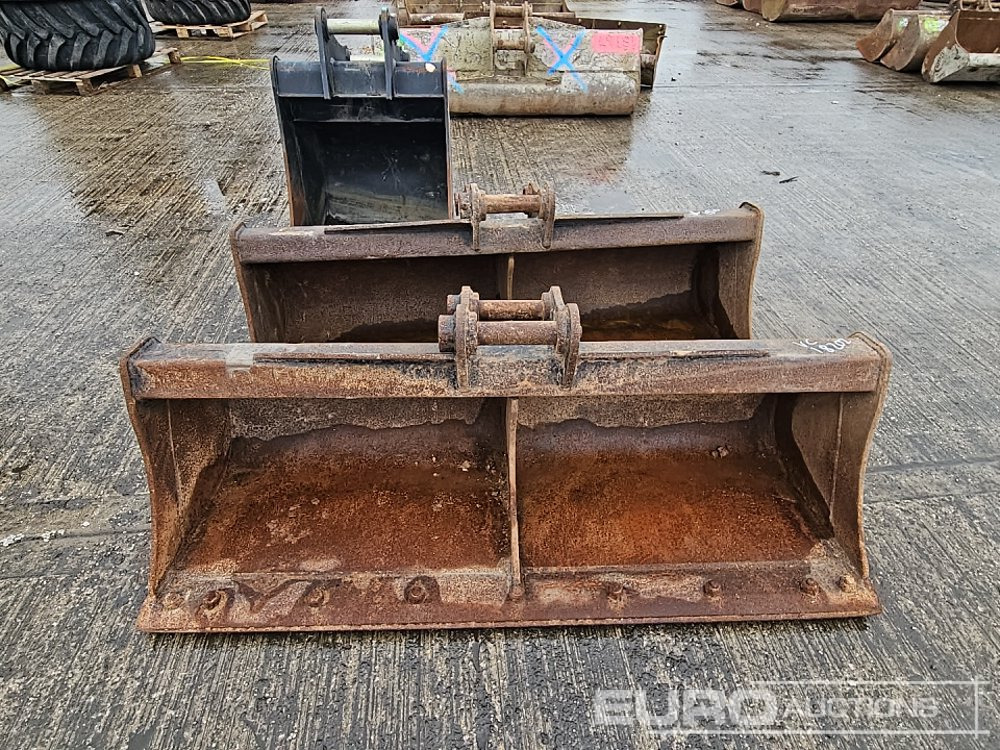 Rhinox 60", 60" Ditching, 24" Digging Bucket 45mm Pin to suit 4-6 Ton Excavator - Kaušas: foto 2 Rhinox 60", 60" Ditching, 24" Digging Bucket 45mm Pin to suit 4-6 Ton Excavator - Kaušas: foto 2