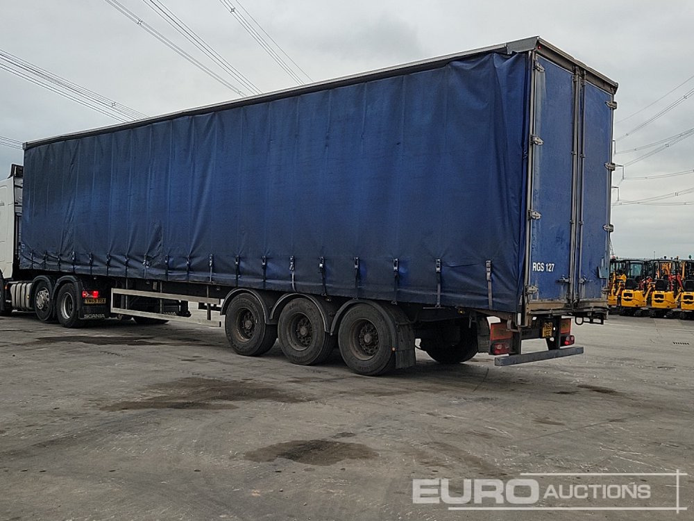 SDC Trailer Tri Axle Curtainsider Trailer - Tentinė puspriekabė: foto 3 SDC Trailer Tri Axle Curtainsider Trailer - Tentinė puspriekabė: foto 3