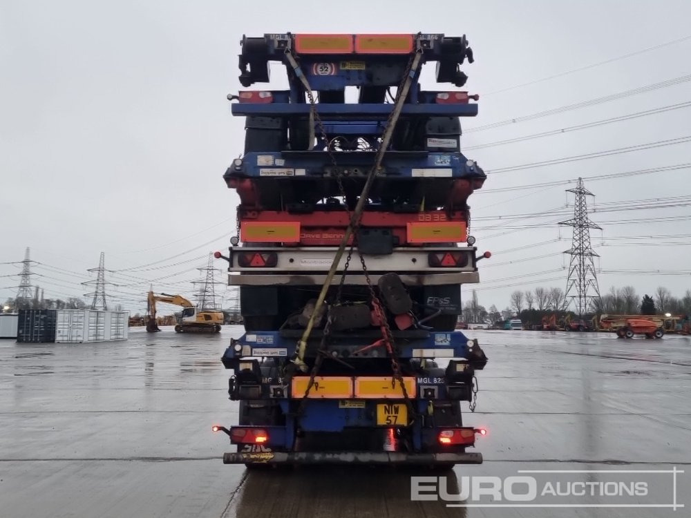 SDC Tri Axle Skeletal Tailer (5 of) - Važiuoklės puspriekabė: foto 4 SDC Tri Axle Skeletal Tailer (5 of) - Važiuoklės puspriekabė: foto 4