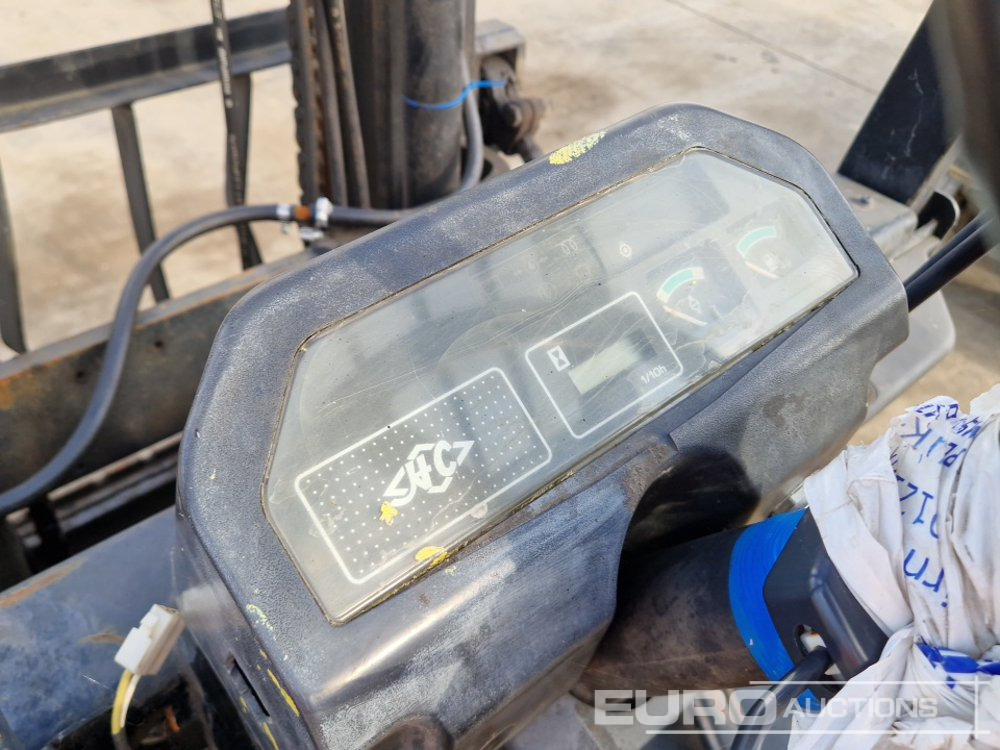 Dyzelinis krautuvas Samuk Diesel Forklift, 2 Stage Mast, Side Shift (No Steering & Hydraulic Leak): foto 35