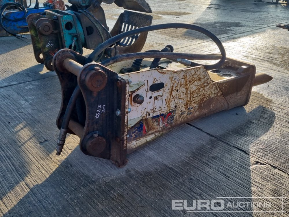 Sandvik Hydraulic Breaker 80mm Pin to suit 20 Ton Excavator - Hidraulinis kūjis: foto 5 Sandvik Hydraulic Breaker 80mm Pin to suit 20 Ton Excavator - Hidraulinis kūjis: foto 5