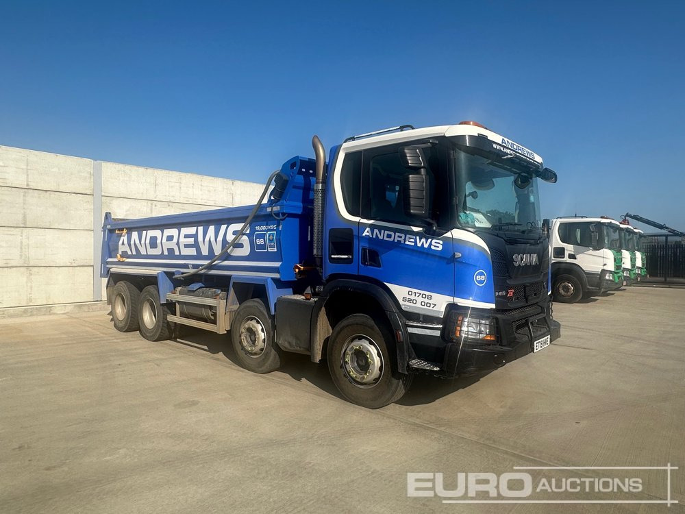 Scania P410XT - Savivartis sunkvežimis: foto 4 Scania P410XT - Savivartis sunkvežimis: foto 4