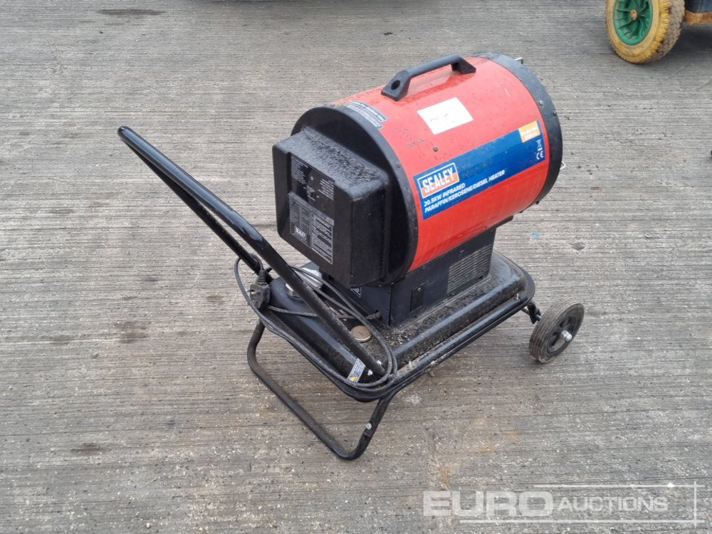 Sealey 20.5KW Paraffin/ Kerosene/ Diesel Heater - Statybinė įranga: foto 5 Sealey 20.5KW Paraffin/ Kerosene/ Diesel Heater - Statybinė įranga: foto 5