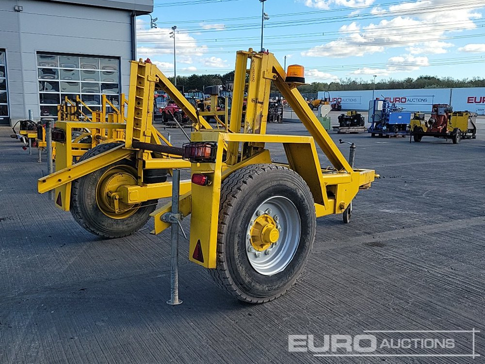 Single Axle Cable Reel Trailer - Priekaba spec technikai: foto 5 Single Axle Cable Reel Trailer - Priekaba spec technikai: foto 5