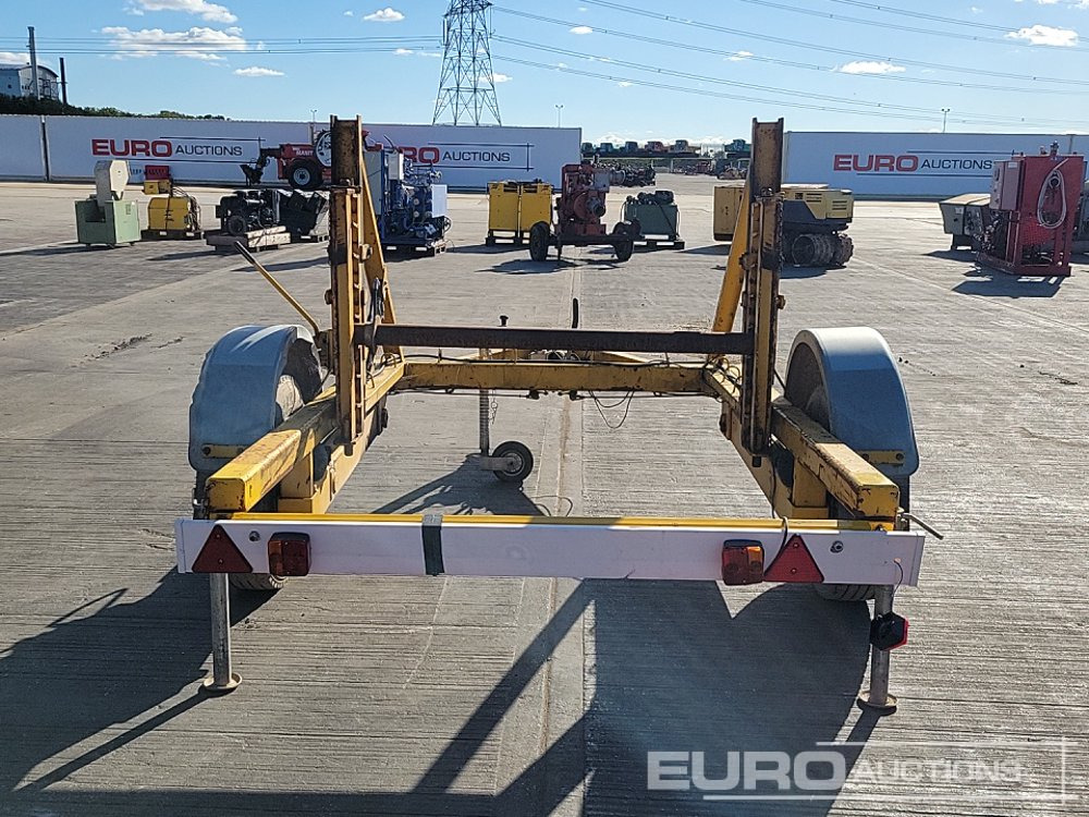 Single Axle Cable Reel Trailer - Priekaba spec technikai: foto 4 Single Axle Cable Reel Trailer - Priekaba spec technikai: foto 4