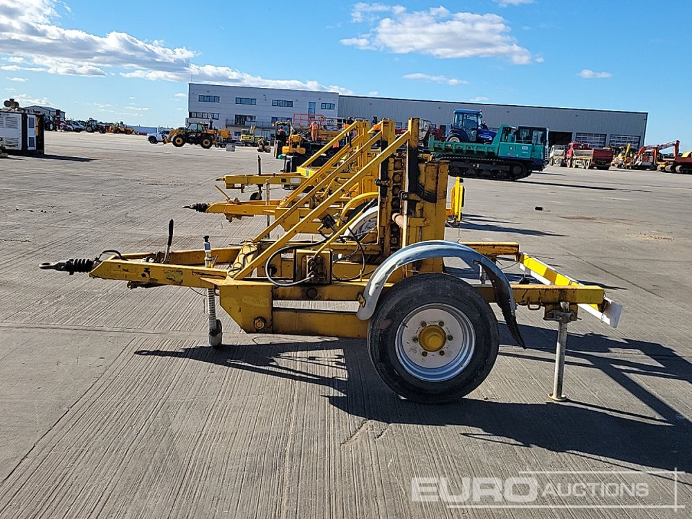 Single Axle Cable Reel Trailer - Priekaba spec technikai: foto 2 Single Axle Cable Reel Trailer - Priekaba spec technikai: foto 2