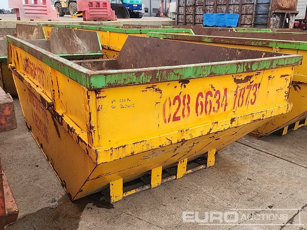 Steel Skip - Statybinių atliekų konteineris: foto 1 Steel Skip - Statybinių atliekų konteineris: foto 1