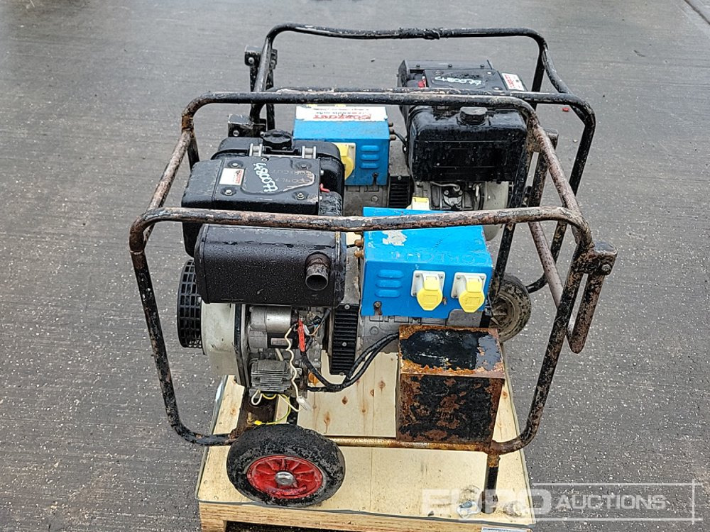 Stephill 6kVA Generator, Yanmar Engine (2 of) - Variklis: foto 2 Stephill 6kVA Generator, Yanmar Engine (2 of) - Variklis: foto 2