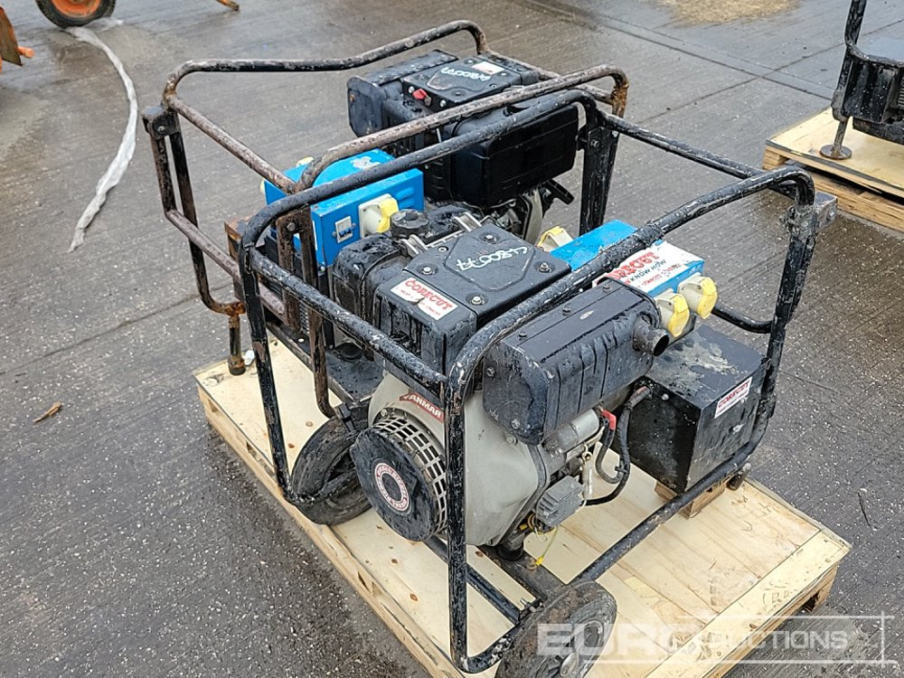 Stephill 6kVA Generator, Yanmar Engine (2 of) - Variklis: foto 5 Stephill 6kVA Generator, Yanmar Engine (2 of) - Variklis: foto 5