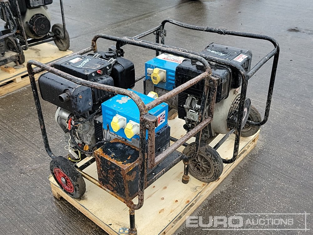 Stephill 6kVA Generator, Yanmar Engine (2 of) - Variklis: foto 3 Stephill 6kVA Generator, Yanmar Engine (2 of) - Variklis: foto 3