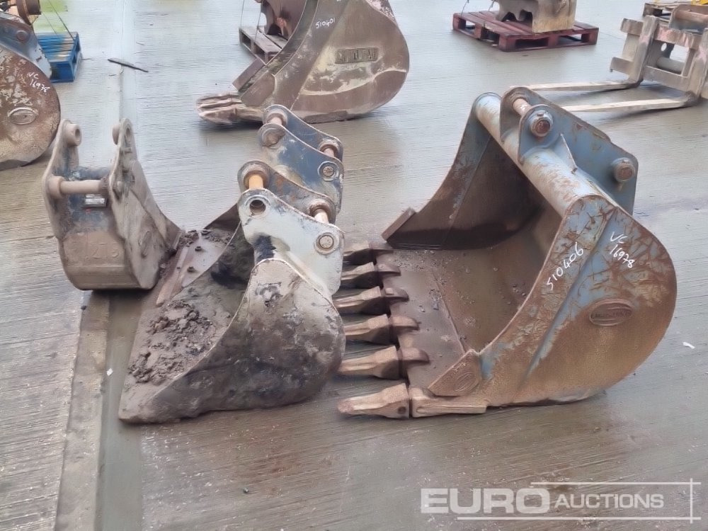 Strickland 42", 24", 24", 12" Digging Bucket 45mm Pin to suit 4-6 Ton Excavator - Kaušas: foto 4 Strickland 42", 24", 24", 12" Digging Bucket 45mm Pin to suit 4-6 Ton Excavator - Kaušas: foto 4