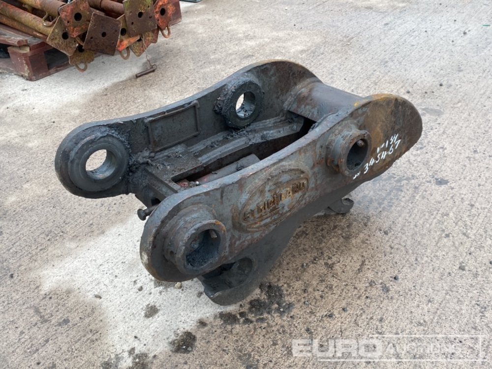 Strickland Hydraulic Quick Hitch 65mm Pin to suit 13 Ton Excavator - Greita jungtis: foto 1 Strickland Hydraulic Quick Hitch 65mm Pin to suit 13 Ton Excavator - Greita jungtis: foto 1