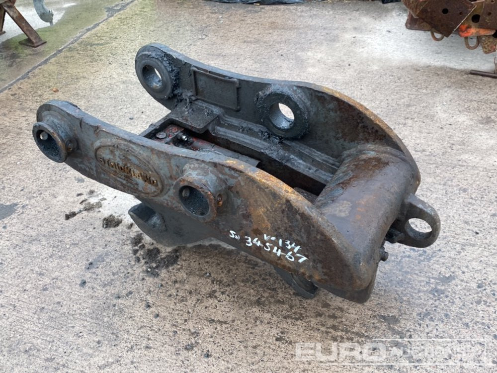 Strickland Hydraulic Quick Hitch 65mm Pin to suit 13 Ton Excavator - Greita jungtis: foto 2 Strickland Hydraulic Quick Hitch 65mm Pin to suit 13 Ton Excavator - Greita jungtis: foto 2