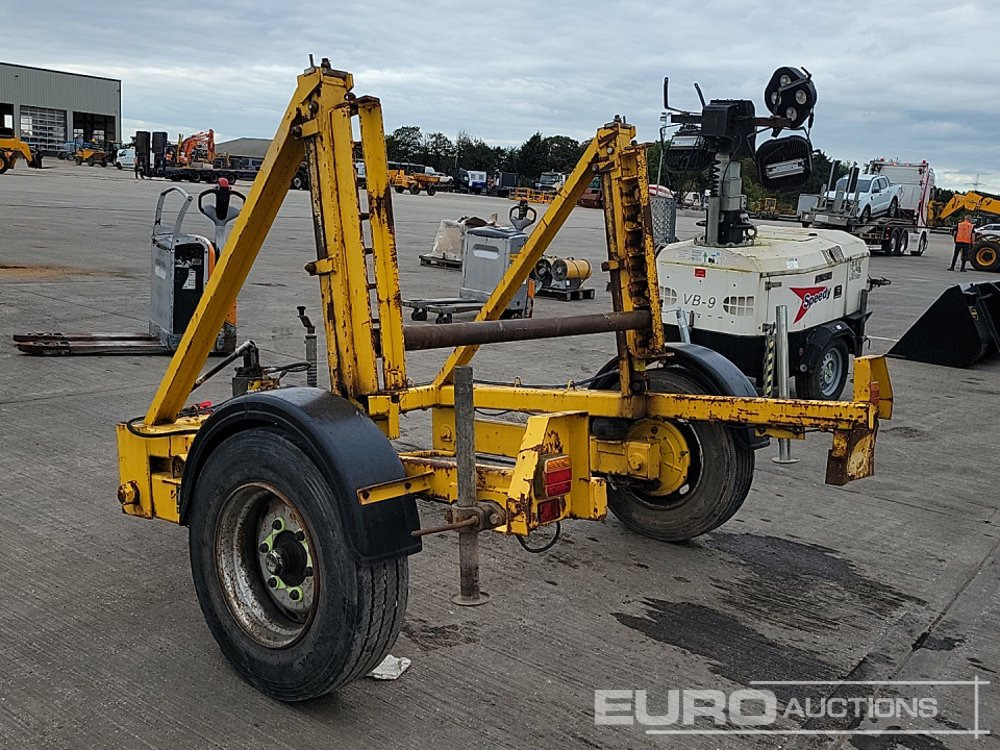 TRAILER & WINCH SOLUTIONS LTD Single Axle Cable Reel Trailer - Priekaba spec technikai: foto 3 TRAILER & WINCH SOLUTIONS LTD Single Axle Cable Reel Trailer - Priekaba spec technikai: foto 3