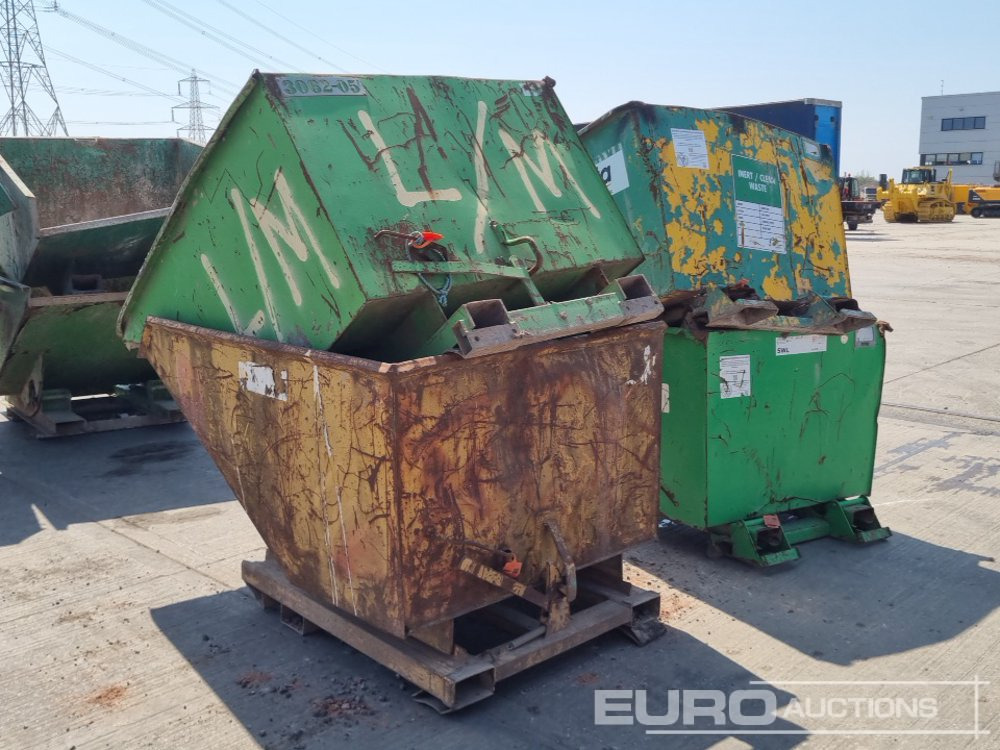 Tipping Skip to suit Forklift (4 of) - Išverčiamas konteineris: foto 3 Tipping Skip to suit Forklift (4 of) - Išverčiamas konteineris: foto 3