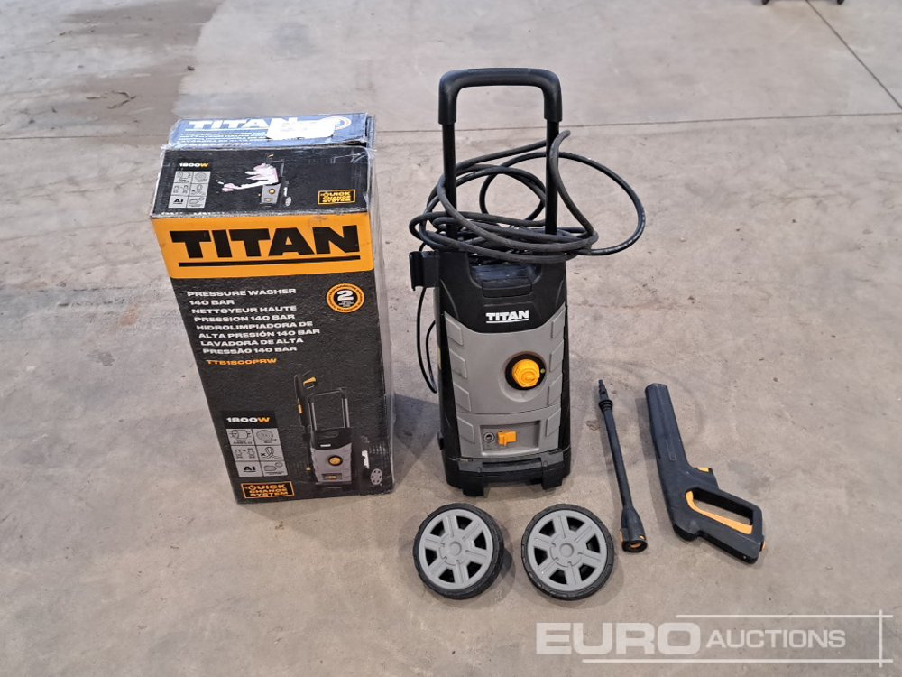 Titan TTB1800PRW High Pressure Washer - Aukšto slėgio plovykla: foto 3 Titan TTB1800PRW High Pressure Washer - Aukšto slėgio plovykla: foto 3