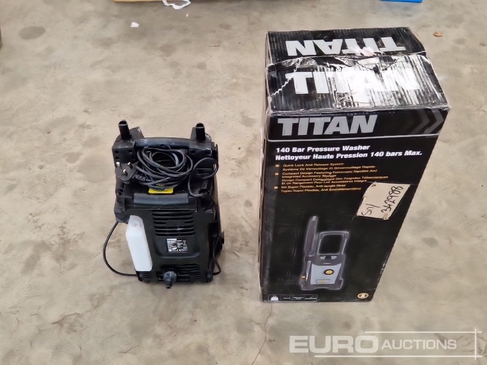Titan TTB1800PRW High Pressure Washer - Aukšto slėgio plovykla: foto 4 Titan TTB1800PRW High Pressure Washer - Aukšto slėgio plovykla: foto 4