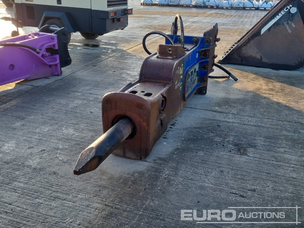 Toku Hydraulic Breaker 80mm Pin to suit 20 Ton Excavator - Hidraulinis kūjis: foto 1 Toku Hydraulic Breaker 80mm Pin to suit 20 Ton Excavator - Hidraulinis kūjis: foto 1